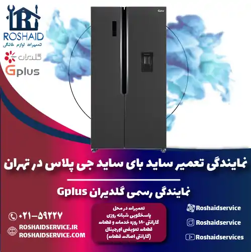 تعمیر ساید بای ساید جی پلاس در تهران | نمایندگی رسمی گلدیران Gplus